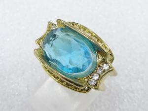 色石　指輪(8号)